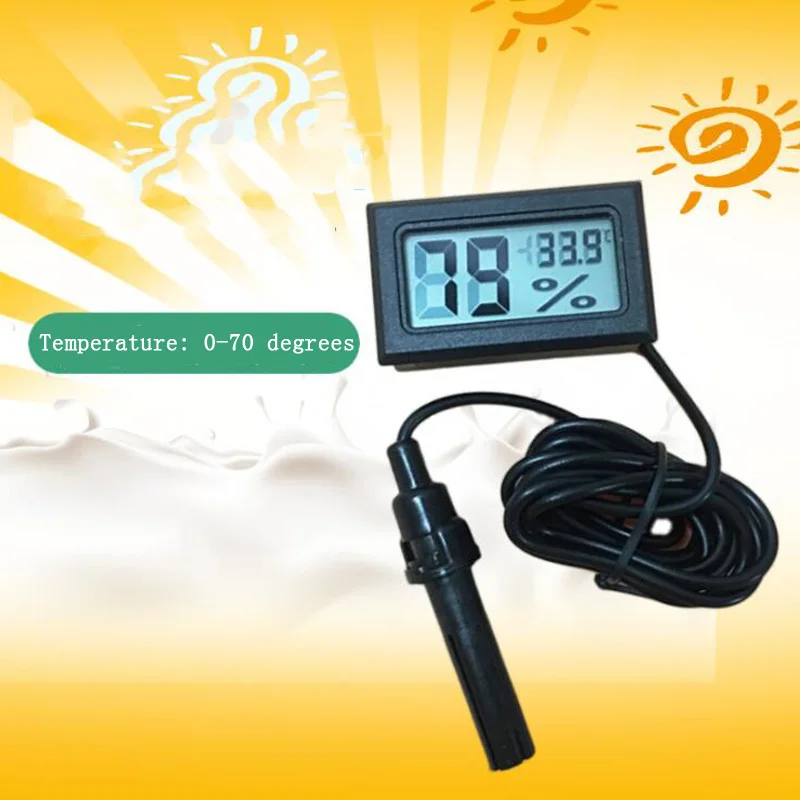

1.3m LCD digital temperature and humidity sensor instrument thermometer hygrometer temperature controller humidity detector