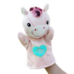 HuangNeeky #501 новые детские перчатки ручной кукольный мягкий плюшевый палец игрушки милые кукла животного Из Мультфильма Игрушки для маленьких