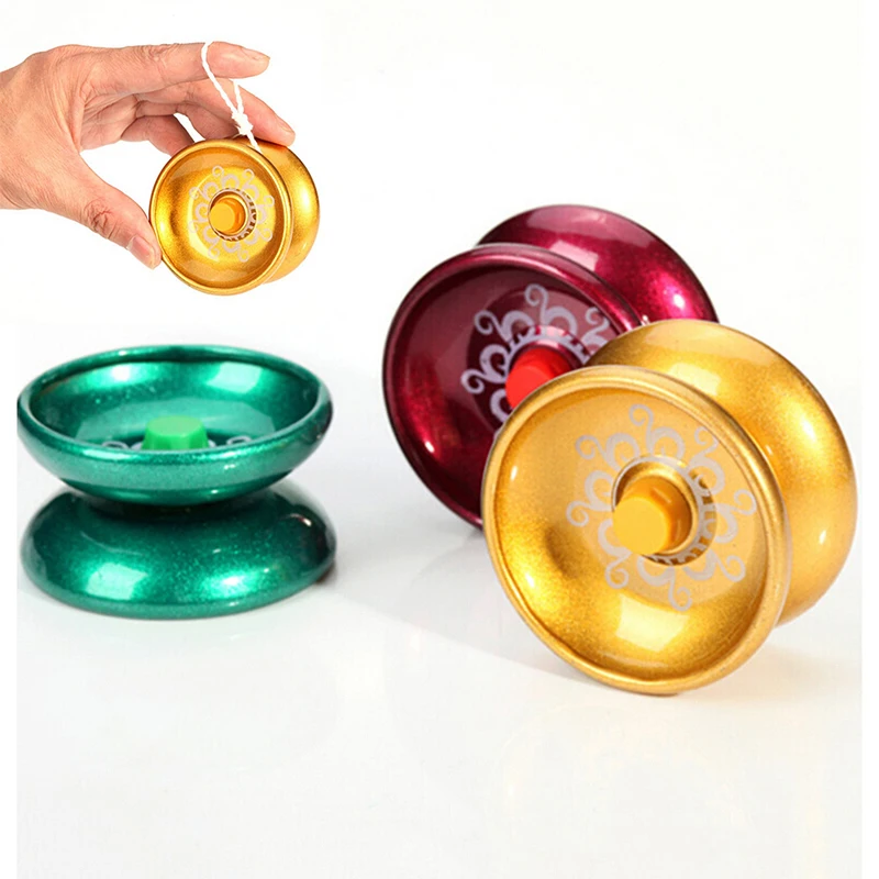 1 шт. 5 стилей пластиковые колеса йо-йо мяч Гальваническое yoyo шарикоподшипник струны детские игрушки подарок