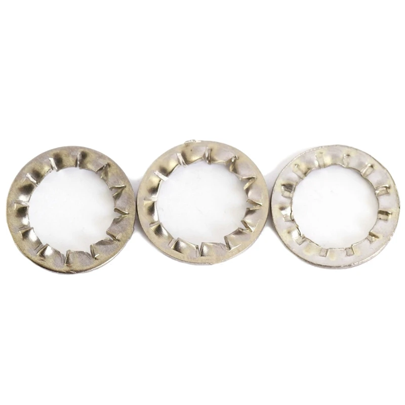 Stainless Steel Internal Serrated Shakeproof Washers Lock Washer M8 50