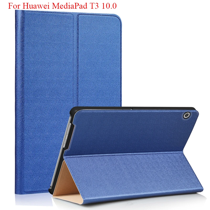 

Case For Huawei Media Pad Mediapad T3 10.0 AGS-L09 AGS-W09 9.6" Stand 2-Fold PU Leather Cover For Huawei Honor Play Pad 2 9.6"
