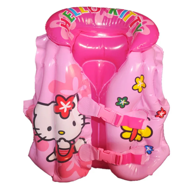 3 6years Child Safety thick PVC inflatable life jacket swimsuit swim