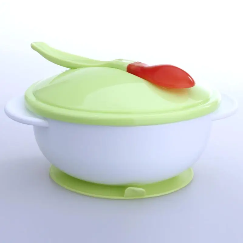 Temperature Sensing Spoon Suction Cup Baby Bowl Baby Feeding Bowl Sucker lunch Dishes Feeding Set for Children Kids dinner Temperature Sensing Spoon Suction Cup Baby Bowl Baby Feeding Bowl Sucker lunch Dishes Feeding Set for Children Kids dinner