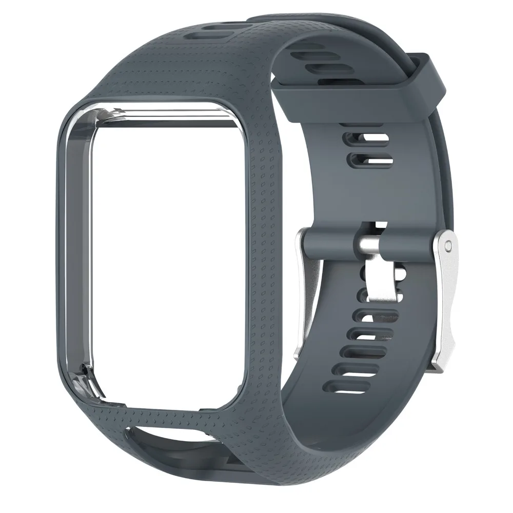 Сменный Браслет TPE ремешок для TomTom Adventurer Golfer 2 Runner 2/3 Spark/Spark 3 GPS часы аксессуары
