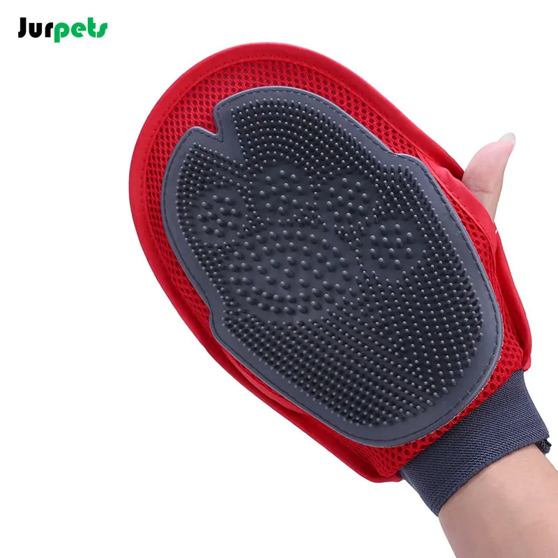 Big Dog Cleaning Massage Gloves Double use Pet Hair Brush Glove for
