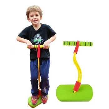 

Toy Sports Foam Pogo Jumper Bounce Shoes Jumping Frog Game Sensory Integration Makes Squeaky Sounds Toys for Children