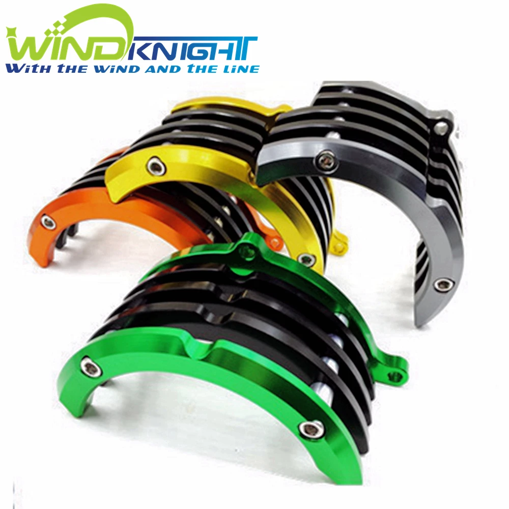 CNC Aluminum Motorcycle Right Side Engine Clutch Guard Cover Protector For Kawasaki Z125 / Pro 2015 2016 2017 | Автомобили и