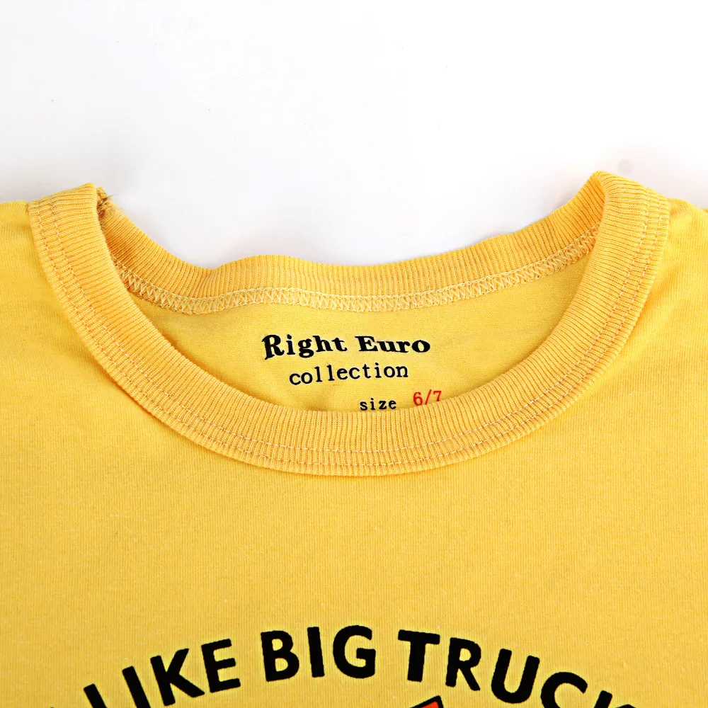 iMAKA 2017 Summer Kids T-shirt 100% Cotton Car Print Short Sleeves Boys Girls Baby Tops Tee Shirt Children Clothes 24M-8Y (6)