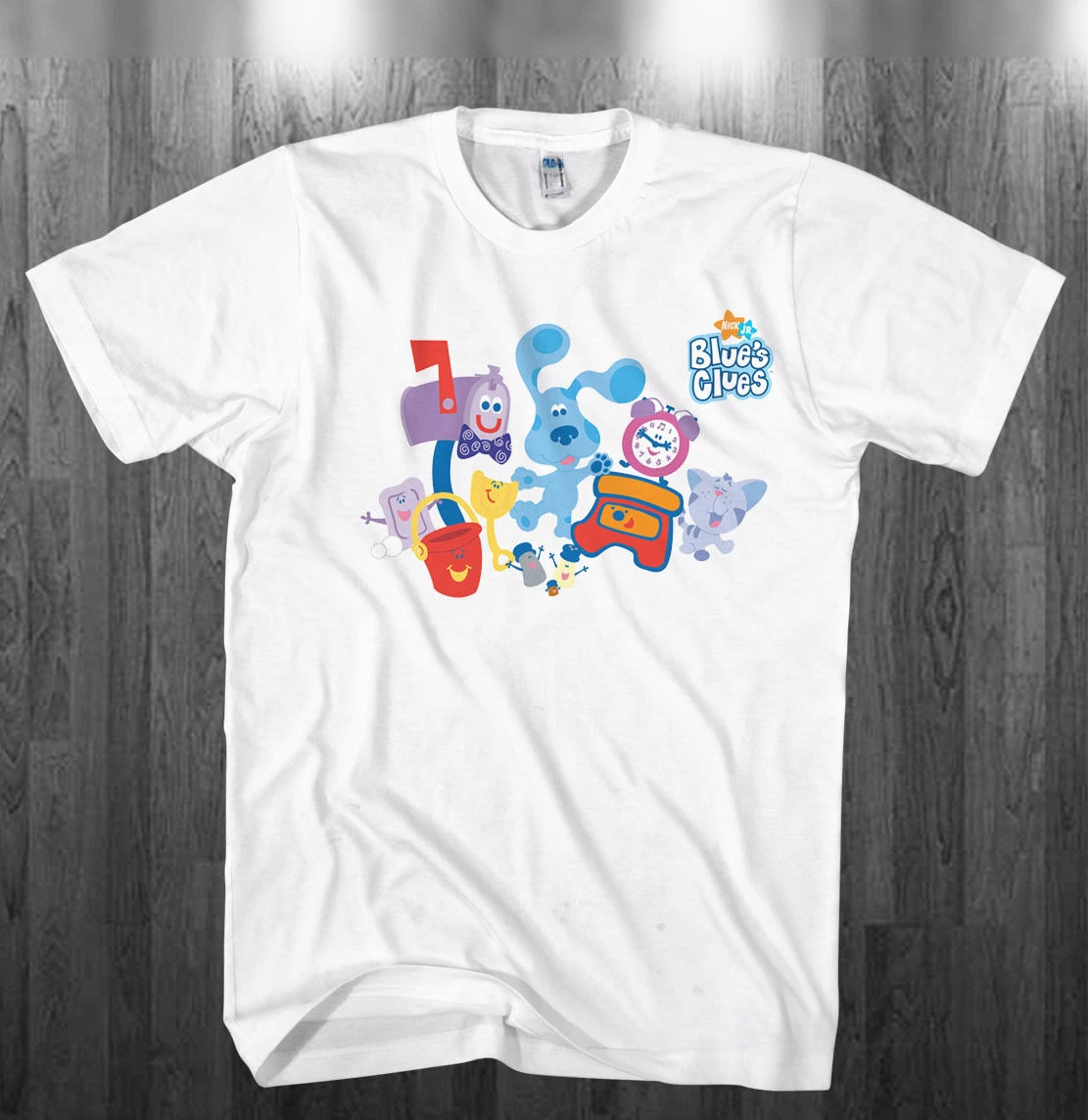 Blue's Clues T-shirt Blue spotted dog Birthday party gift Adult Kids size shirts Casual Short Sleeve TEE 2019 fashion t shirt