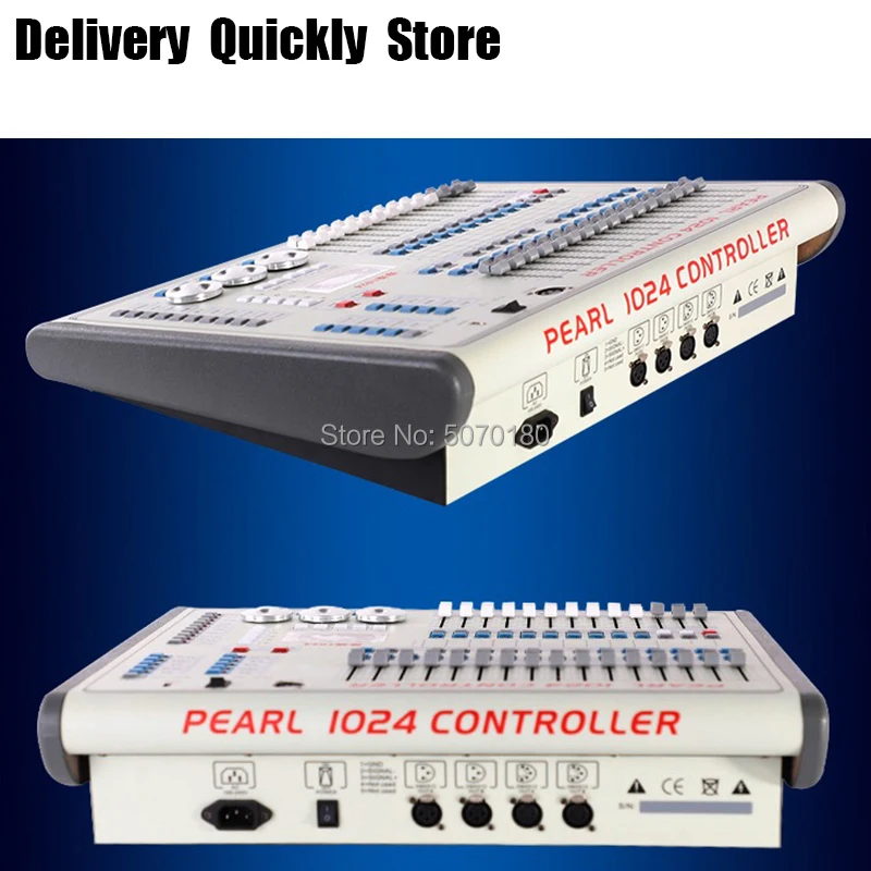 Show Time Pearl 1024 DMX Controller with flycase Stage light DMX 512 Master good use for XLR-3/XLR-5 led par beam moving head