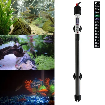 

High Quality Aquarium Heater 100W/300W/500W HBG Submersible Temperature Adjustment Thermostat Heating Rod for Aquarium Fish Tank