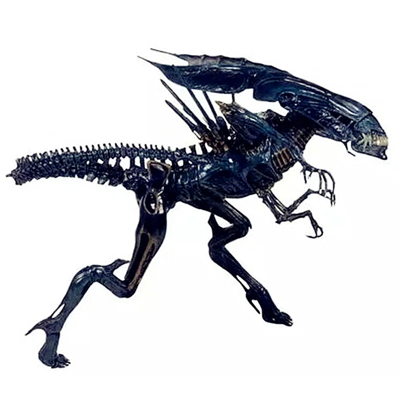 

Alien vs. Predator Circular Sector Armor Xenomorph Queen Transparent Alien PVC Action Figure Model Toy G864