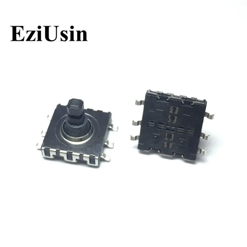 

EziUsin 10*10*9 Phone Arrow Navigation Key Switch Reset Button Five Directions 6 Pins Multifunction Multi-directional