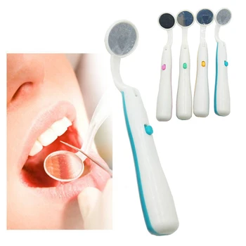 

1Pcs LED Light Teeth Oral Dental Mirror Bright Mouth Mirror Illuminated Oral Hygiene Machine Tooth Care Dentist Tool