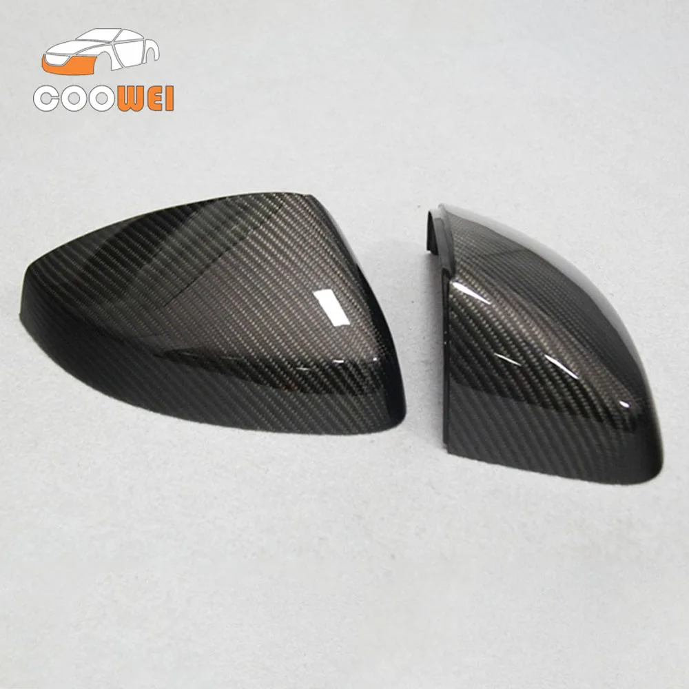Full Replacement mirror For Audi A3 S3 carbon fiber mirror cover rear