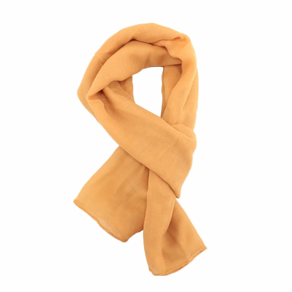 

Winter Scarf For Children Cotton Linen Scarf Thickened Collar Scarves Boys Girls Neck Scarf Cotton Unisex 4 Colors