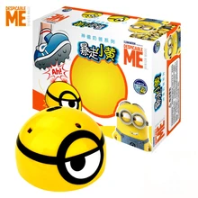 Индукционная машинка с дистанционным управлением «Гадкий я», модель миньона, электрические игрушки, робот, детский Радиоуправляемый автомобиль, креативные забавные мигающие игрушки