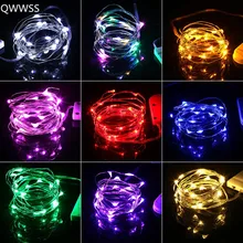 Christmas Lights 1M/2M Waterproof Copper mini Fairy String Light Decoration Lamp for Home,Wedding Operated by CR2032 Battery Christmas Lights 1M/2M Waterproof Copper mini Fairy String Light Decoration Lamp for Home,Wedding Operated by CR2032 Battery