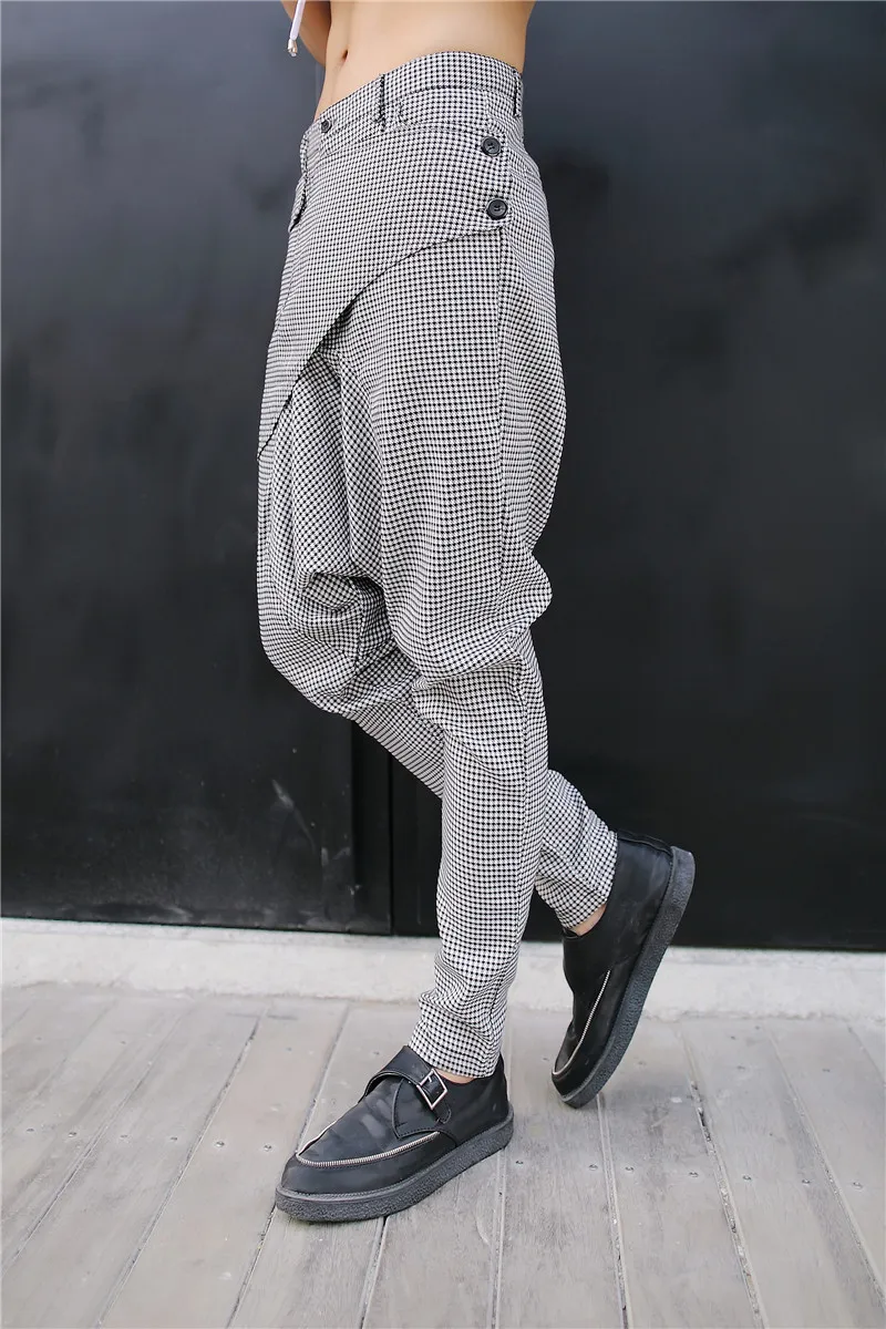 

27-44!!!Hiphop dance autumn harem pants casual pants comfortable non-mainstream male slim