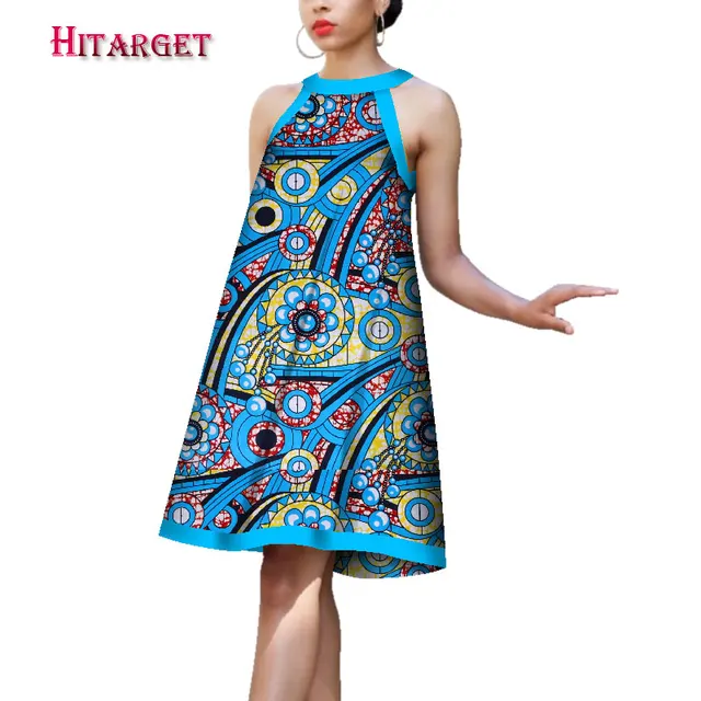 sleeveless african dress