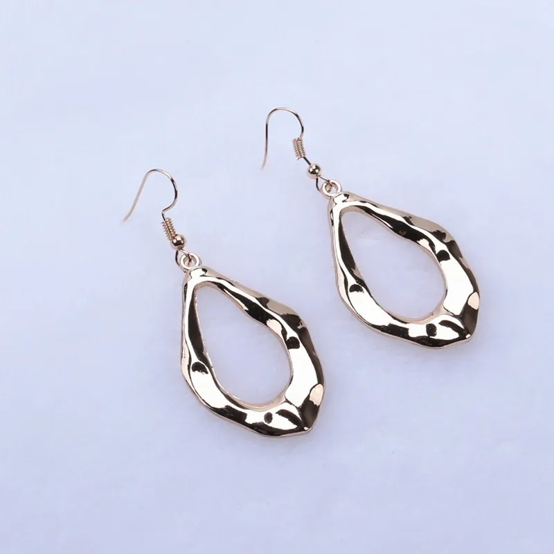 

Fashion Women Statement Earrings Irregular Water Drop Dangle Drop Hook Earrings Modern Hip Hop Party Prom Jewelry