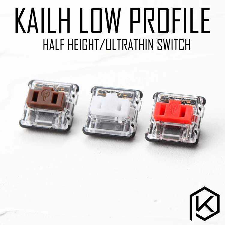 Низкопрофильный переключатель kailh полувысокие ультратонкие RGB Swithes для