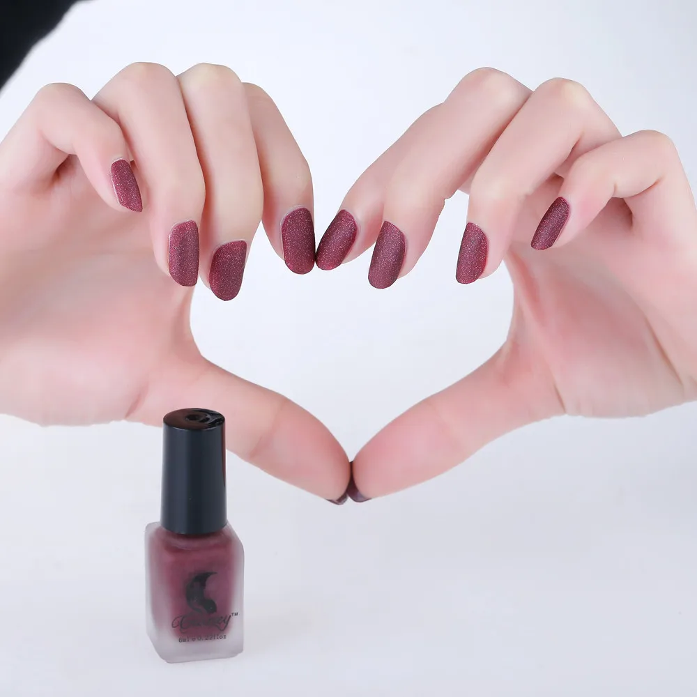 

Gel Nails polish 8 Colors Glimmer Optional Scrub Bottles Matte Woman Nail Art Polish wholesale 2019 new dropshipping hot SELLING