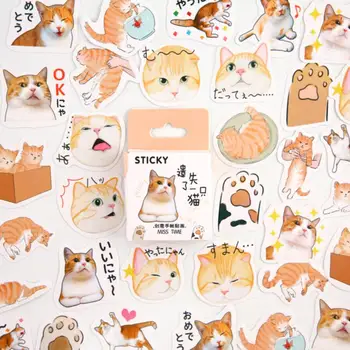 

Cute Cat Bullet Journal Stickers Set Decorative Stationery Stickers Scrapbooking DIY Diary Album Stick Label school supplies