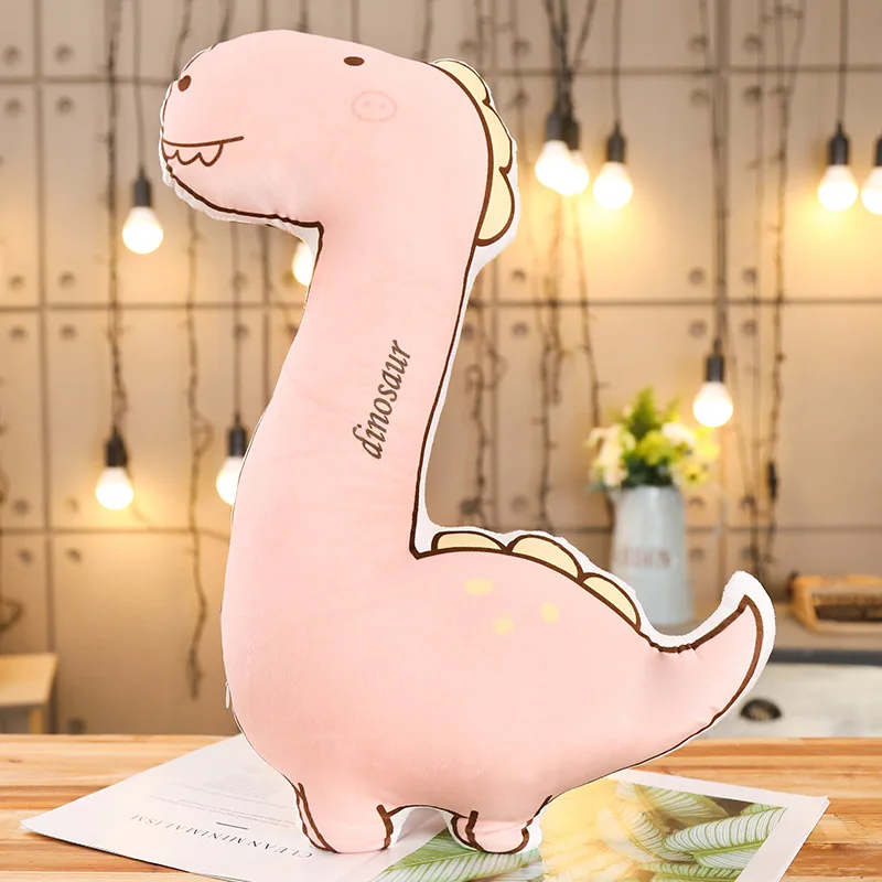 

50*35cm/75*50cm cute dinosaur pillow plush toy baby toys to send children birthday Halloween gifts home decor supplies