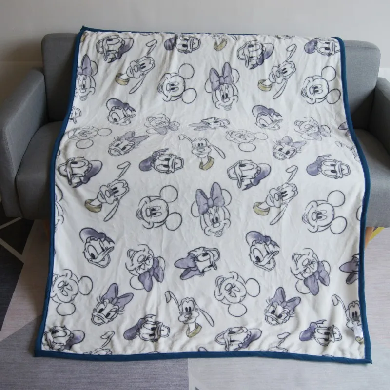 

Disney Donald Duck Mickey Mouse Super Soft Bed Blanket Throws for Kids Adults Summer Sleeping Covers Bedspread