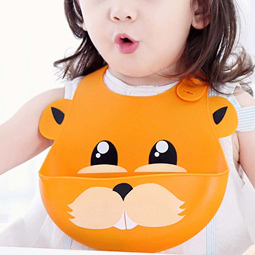 

Baby bibs waterproof Lunch Bibs Boys Girls Infants silicone feeding baby saliva cartoon waterproof aprons Baby Bibs Cute Baby