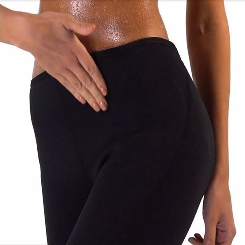 women full length fashion slimming legging pants weight loss sportwear