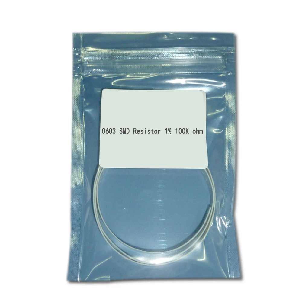1000pcs/lot 0603 Chip Fixed Resistor SMD Resistor 1 100K ohmin