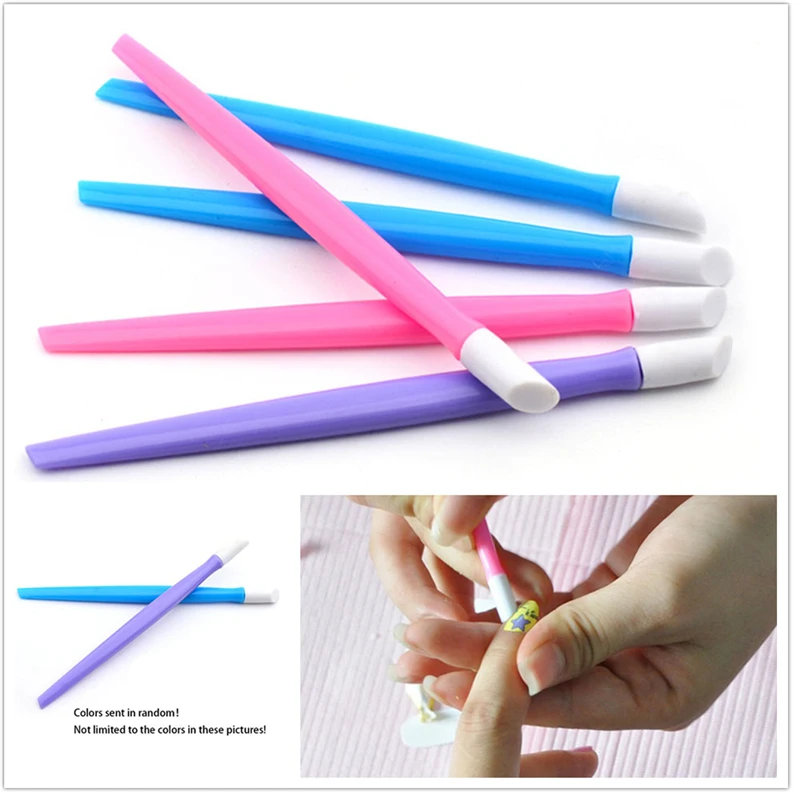 

5/10PCS Practical Nail Sticker Push Stick Nail Art Cuticle Pusher Tools Double Head Can Be Used Removing Nail UV Gel Polish Hot