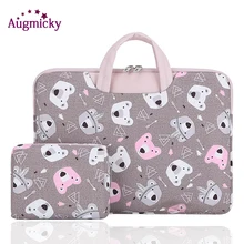 Новинка, женская сумка-мессенджер для ноутбука, сумка через плечо, водонепроницаемый чехол для переноски Macbook Dell hp 13 14 15 15,6 дюймов, сумка