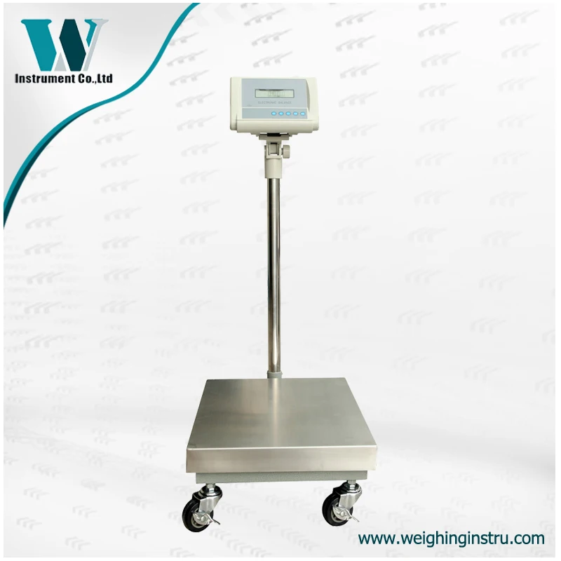 

500kg 10g movable electronic floor scale