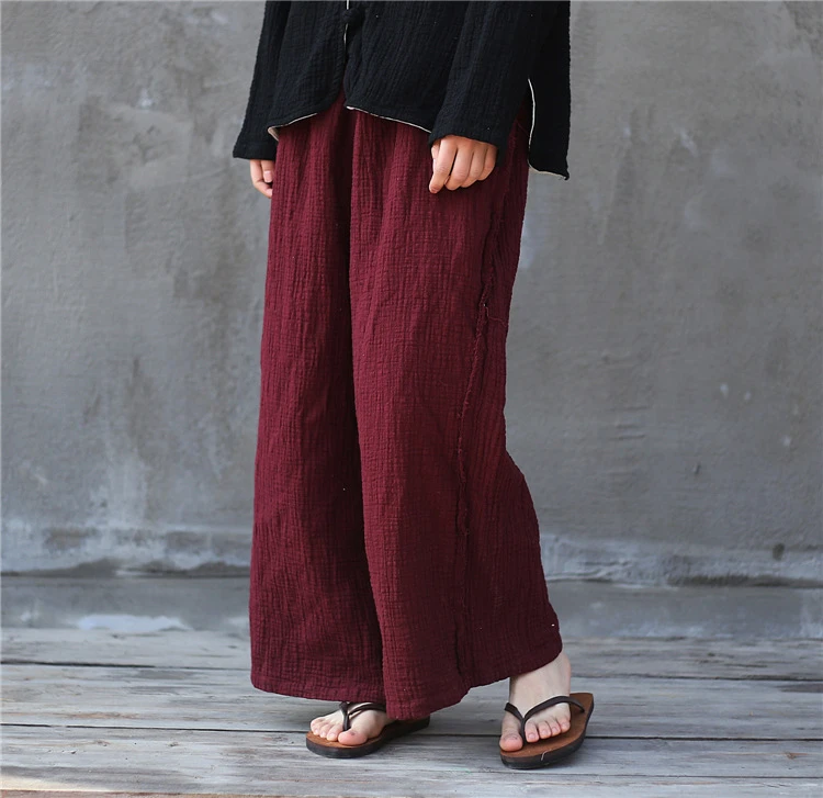 pants with red line on the side