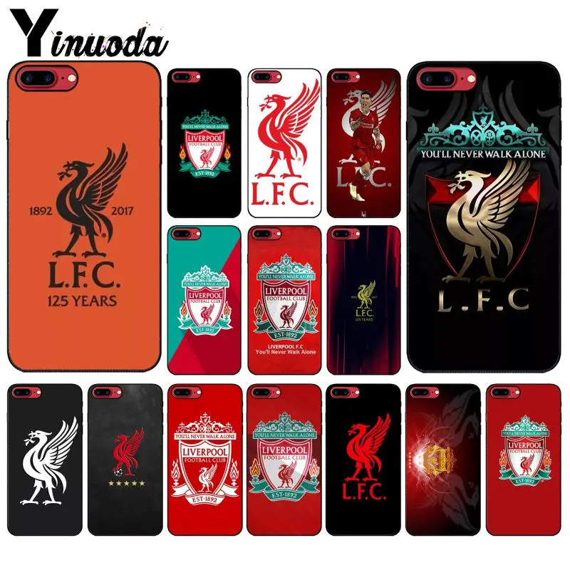 Yinuoda ليفربول DIY رسمت جميلة ملحقات الهاتف حالة ل أبل فون 8 7 6 6 S زائد X XS ماكس 5 5 S SE XR غطاء