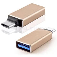 5 шт./партия USB-C 3,1 Тип C штекер к USB 3,0 Женский адаптер для MacBook samsung
