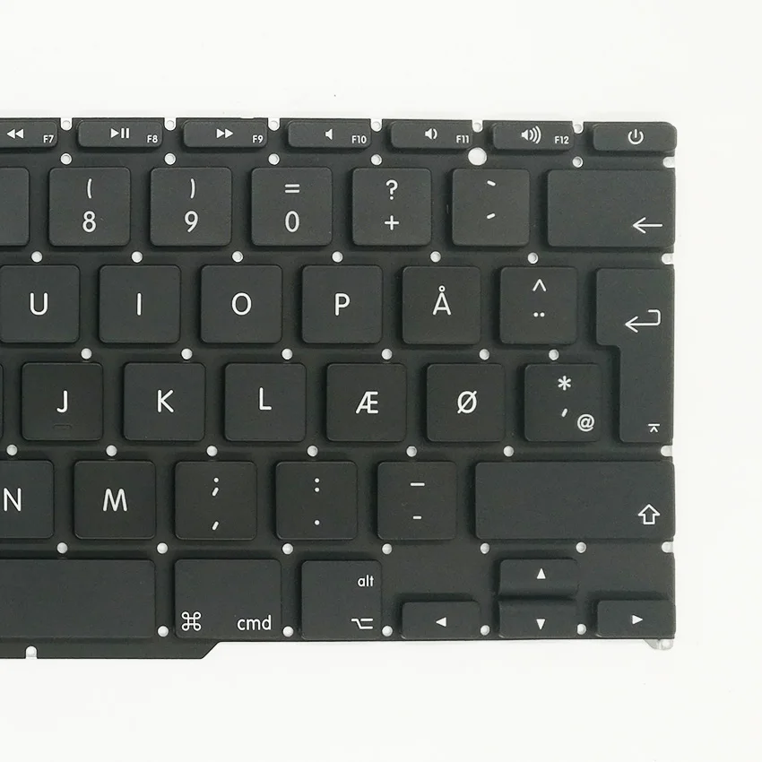 5 шт./лот новая Датская Дания клавиатура для Macbook Air 11 &quotA1465 A1370 Замена 2011 2012 2013 2014