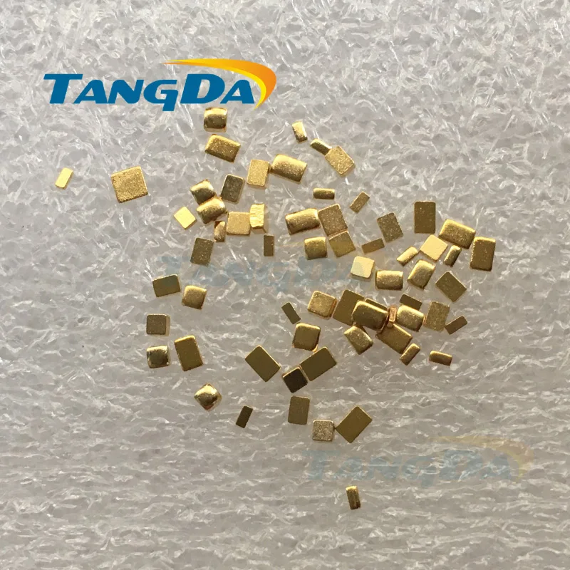 

Tangda rectangles Square Electronic test copper sheet Gold-plated Copper contact Contact sheet SMD terminal Connectors SMT A.