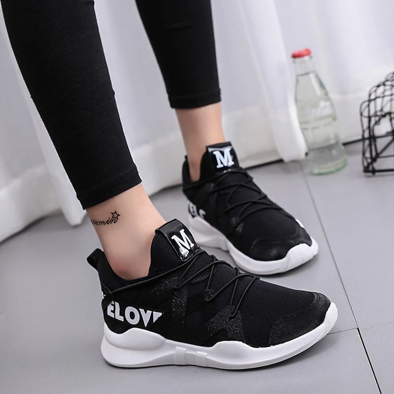 cheap black tennis shoes womens