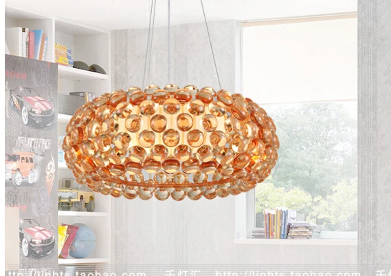 Dia35cm-50cm-65cm-New-Modern-Caboche-Ball-Beads-Pendant-Light-Elegant-style-Lustres-Cristal-lustres-e (2)