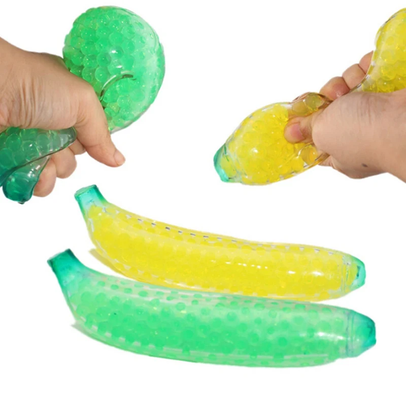 

Fun Squishy Slow Rising Banana Entertainment Antistress Stress Relief Toys Gags Practical Jokes Squeeze Funny Gifts For Children