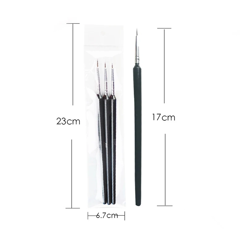 3 палочки для ногтей матовая пластиковая цветная ручка-закладка ручка для цветов из нержавеющей стали Акриловая