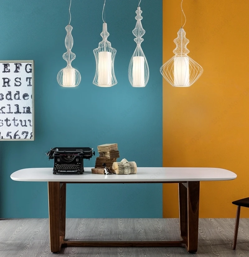 Pingente para Sala de Jantar Luminária de Suspensão Luminária de Iluminação Casa do Vintage Bdbqbl Americano Moderno Luzes Quarto Hanglamp 13 Luzes de pendentes