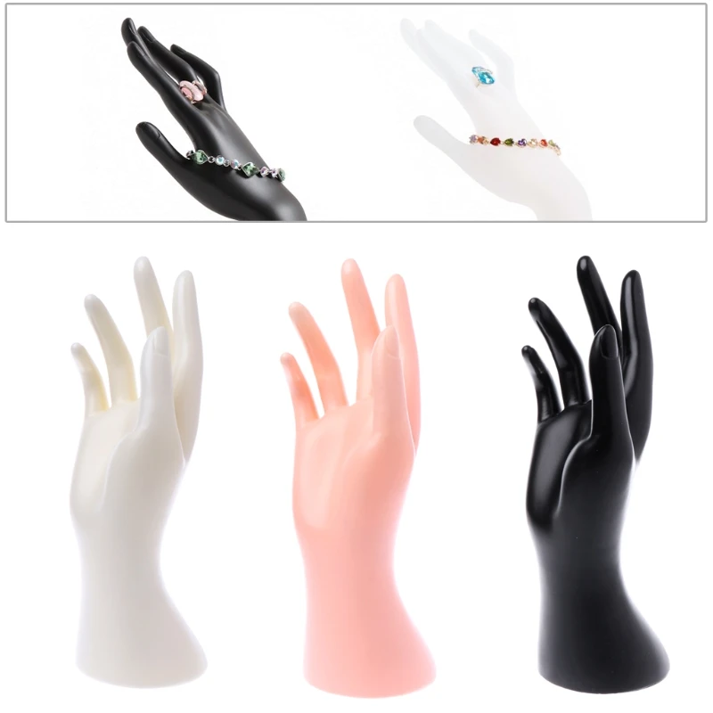 Mannequin Hand Finger Ring Bracelet Bangle Jewelry Display Stand Holder
