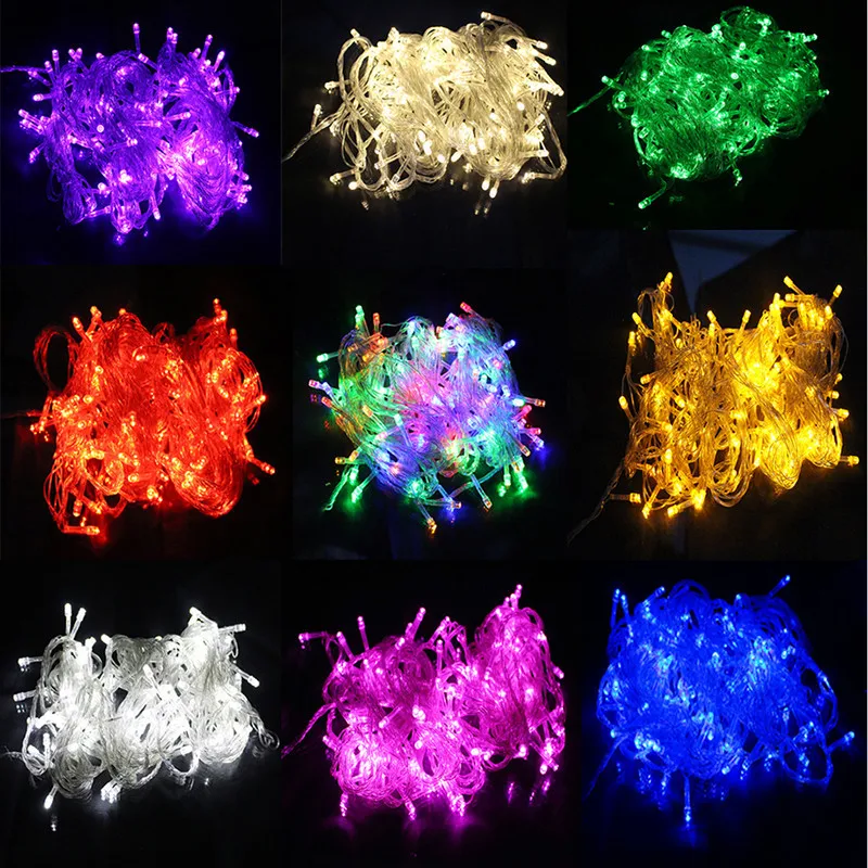 LED holiday String lights 10M 20M~ 100M Christmas/Wedding/Party Decoration Lights AC 110V 220V outdoor Waterproof led lamp LED holiday String lights 10M 20M~ 100M Christmas/Wedding/Party Decoration Lights AC 110V 220V outdoor Waterproof led lamp