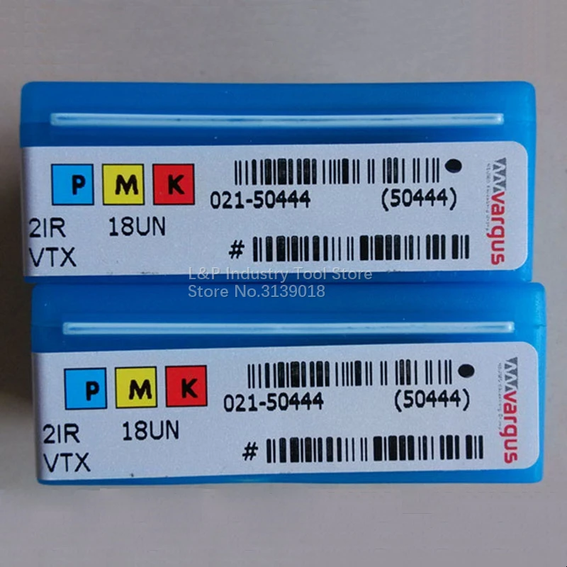Новый оригинальный Vargus Vardex 2IR 18UN VTX резьбовые карбидные вставки 18 UN режущий