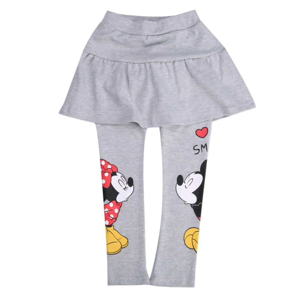 

2015 new girl legging Skirt-pants Cake skirt baby girl winter warm leggings Children's Girls Skirt pant bootcut For 2-7Kid